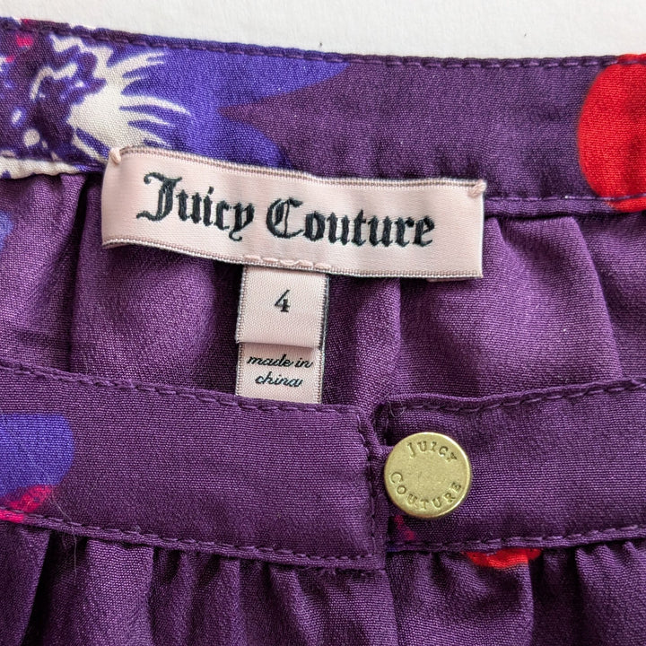 Juicy Couture Short Sleeve Dress Size 4