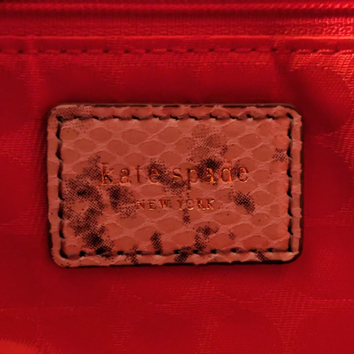 Kate Spade Snake Print Leather Hobo bag
