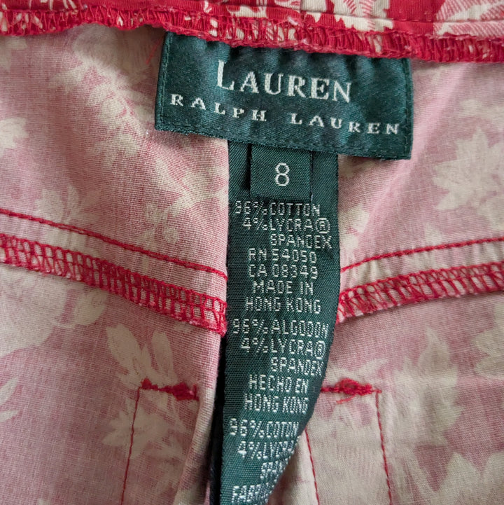 Lauren Ralph Lauren Floral Pants Size 8