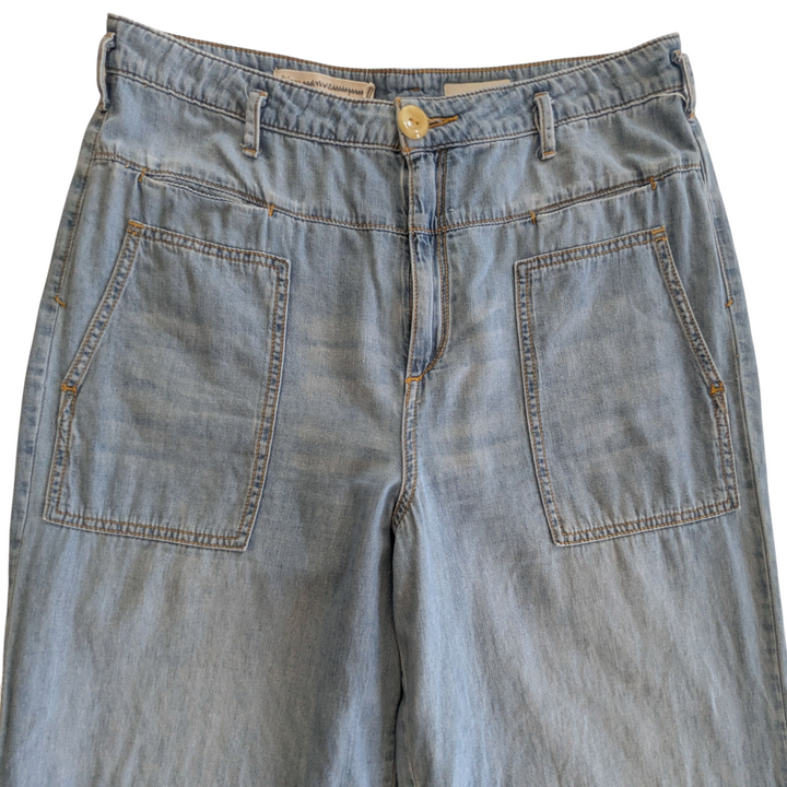 Anthropologie Pilcro Wide Leg Jeans Size 31