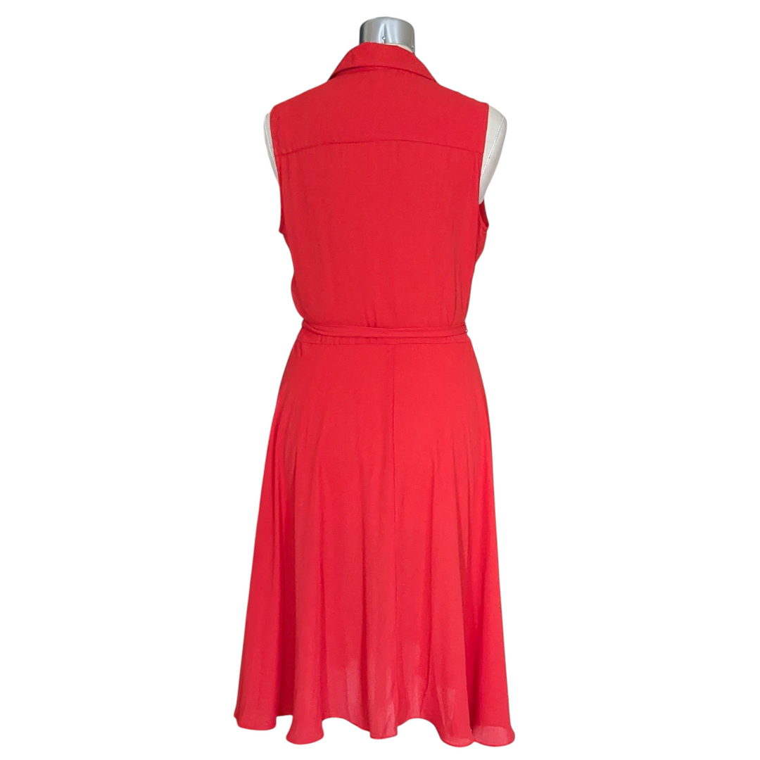 Nanette Lepore Sleeveless Pleated Dress Size 12