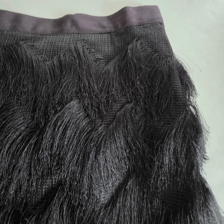 Vince Camuto Fringed Mini Skirt Size Large