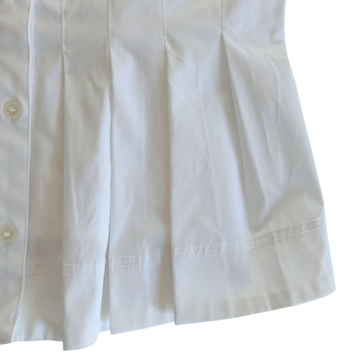 Veronica Beard Laura White Top Size 12 NWT