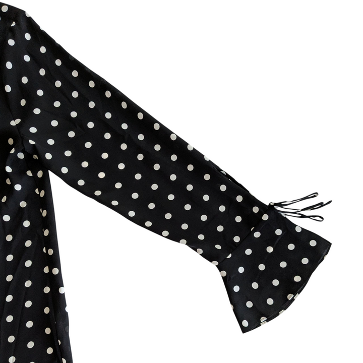 Vince Camuto Polka Dot Blouse Size Medium