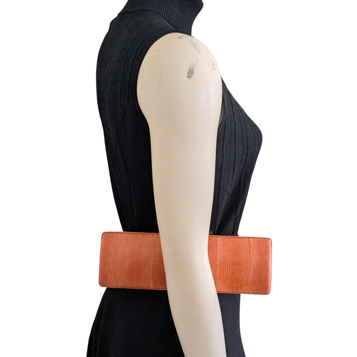 Marjorie Renner Paris Leather Clutch