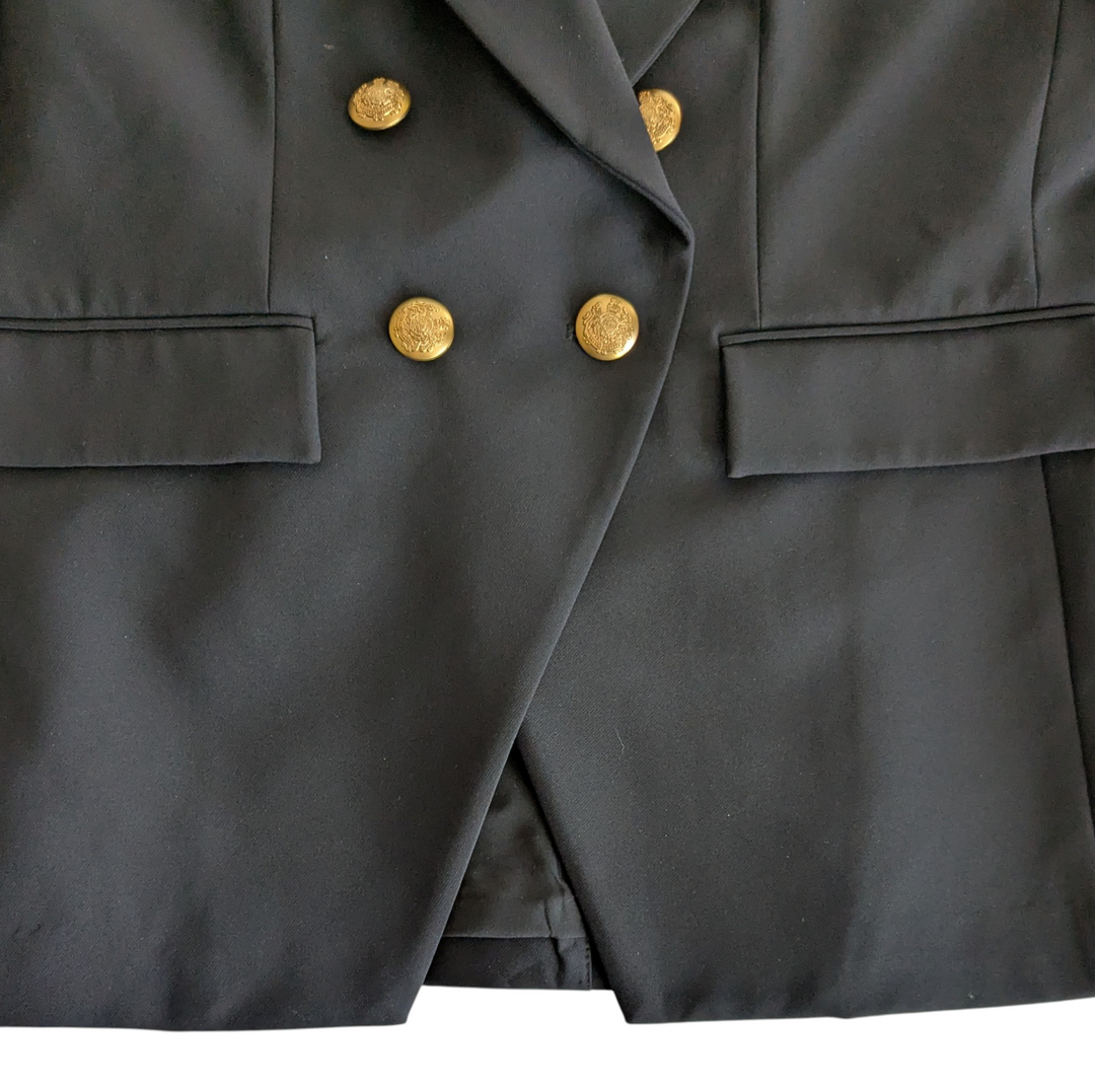 Quince Scuba Captain's Blazer with Fleeced Hoodie Liner Size L/XL