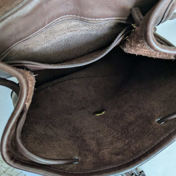 Coach Vintage 90's Leather Backpack