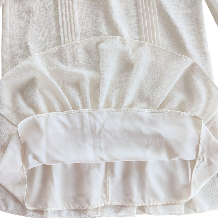 Reiss Esme Shift Dress in Cream Size 6