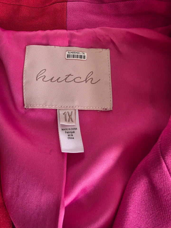 Anthropologie Hutch 2 Tone Blazer Size 1X