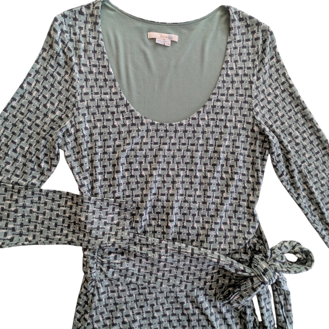 Boden Knit Faux Wrap Dress Size 8