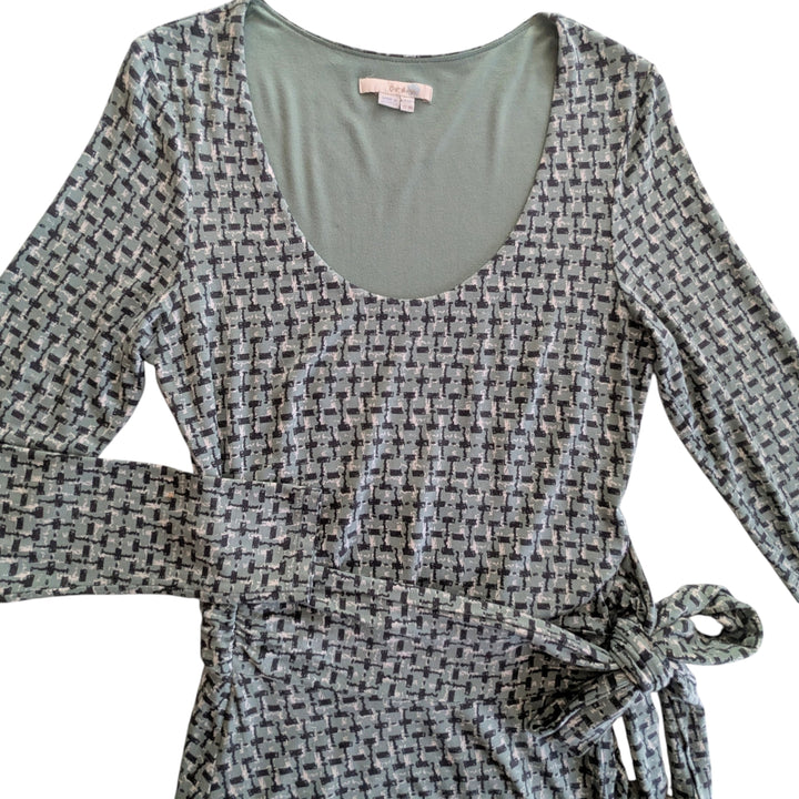 Boden Knit Faux Wrap Dress Size 8