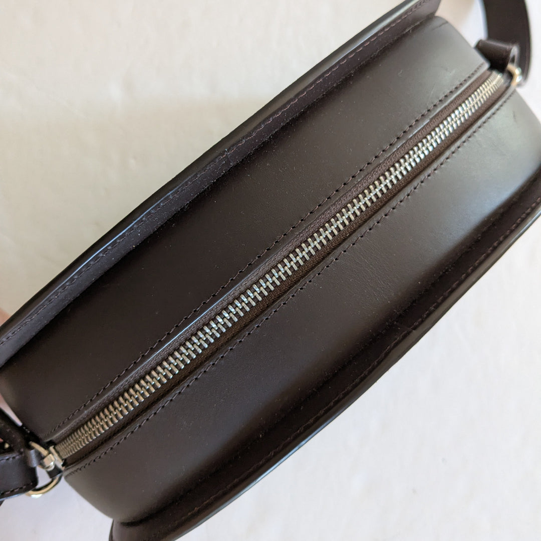 A.P.C. Leather Demi Lune Bag