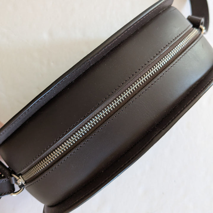 A.P.C. Leather Demi Lune Bag