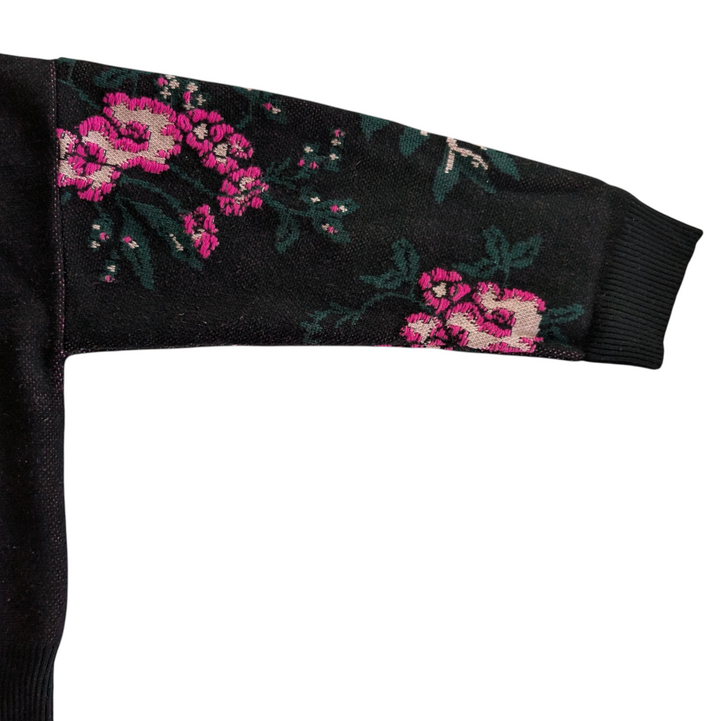 Anthropologie Maeve Floralinda Cropped Sweater Size XL