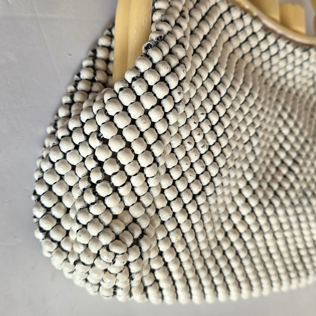 Whiting & Davis Mesh Bag with Bakelite Frame