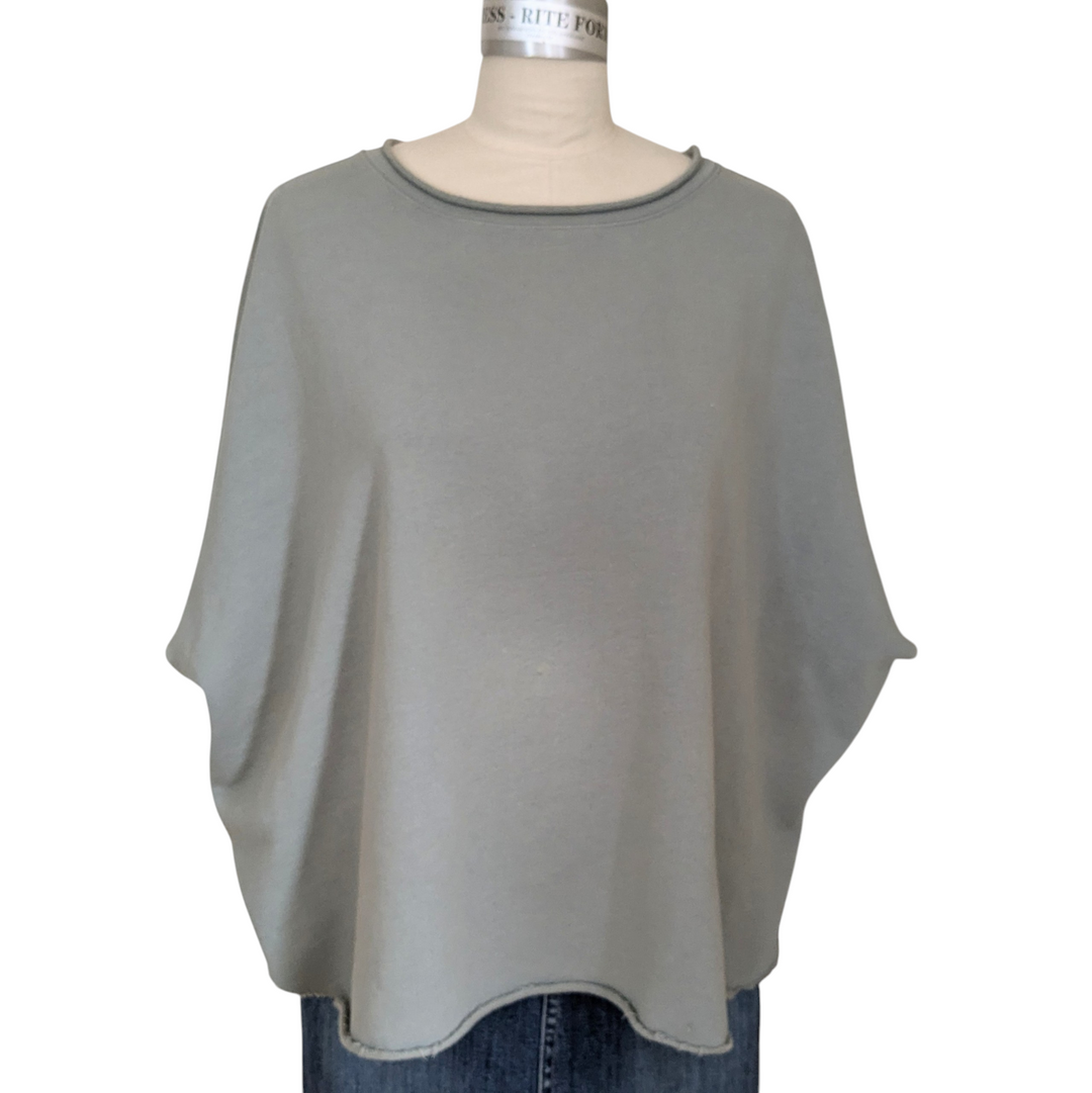 Frank & Eileen OG Capelet Sweatshirt Light Green One Size