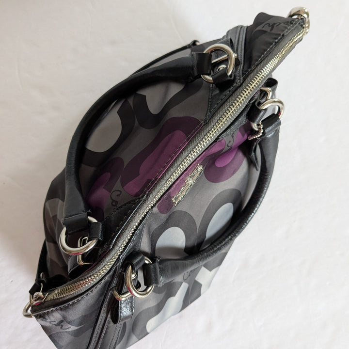 Coach Madison Sophia Sateen Nylon Satchel