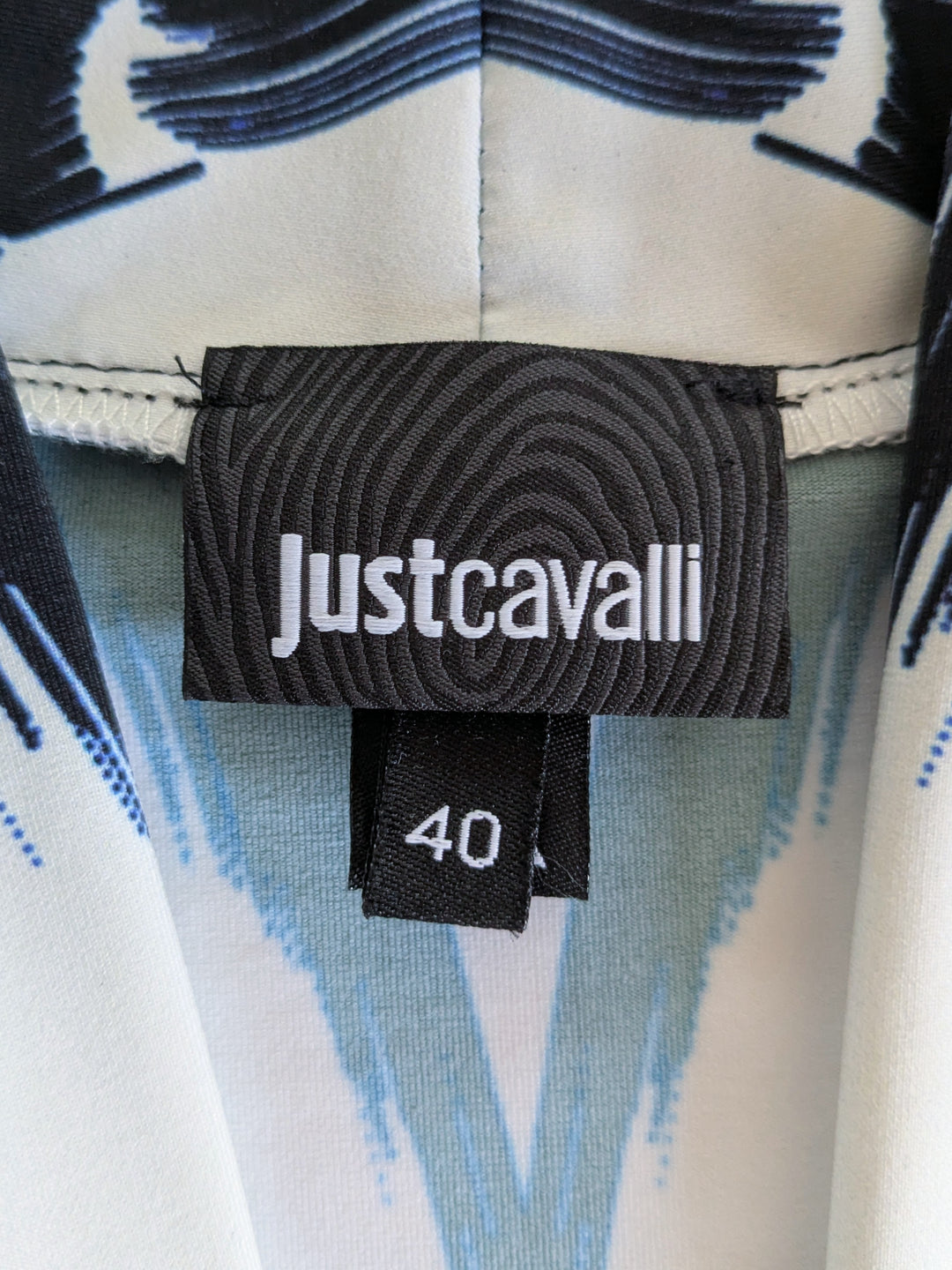 Just Cavalli Ikat Print Dress Size 40