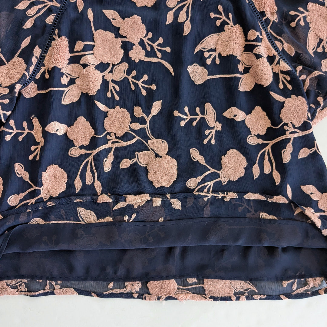 Anthropologie Maeve Franca Textured Top Size Large