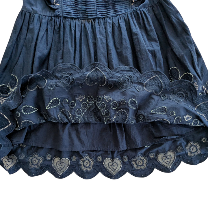 Sea New York Jeanetta Eyelet Dress Size Large