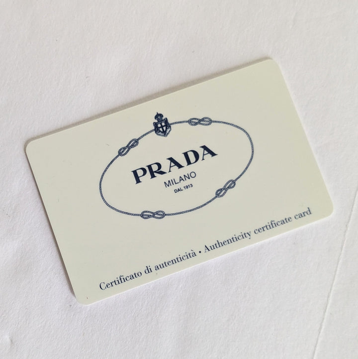 Prada Tessuto Chain Shoulder Bag