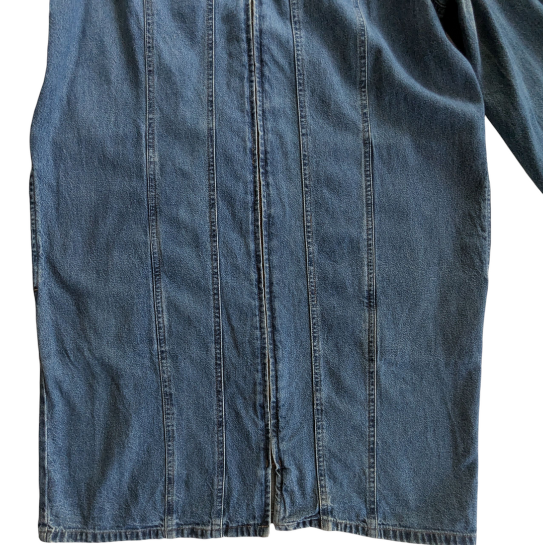 Eddie Bauer Denim Dress Size Large