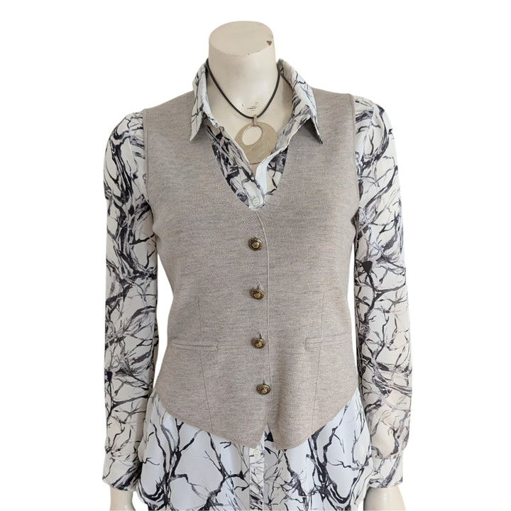 Rag & Bone Wool Blend Sweater Vest Size Small