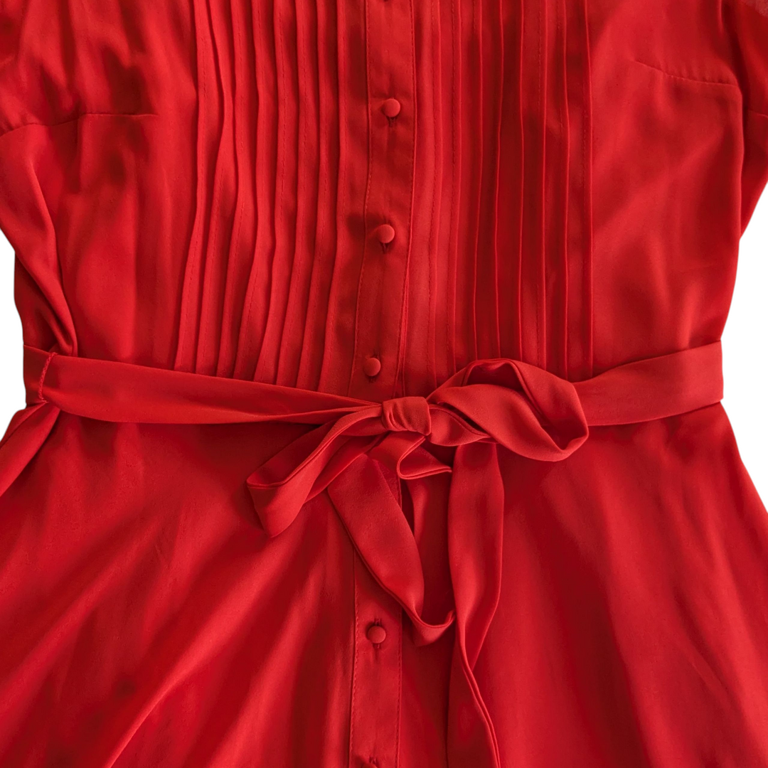 Nanette Lepore Sleeveless Pleated Dress Size 12