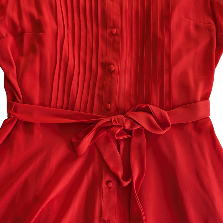 Nanette Lepore Sleeveless Pleated Dress Size 12