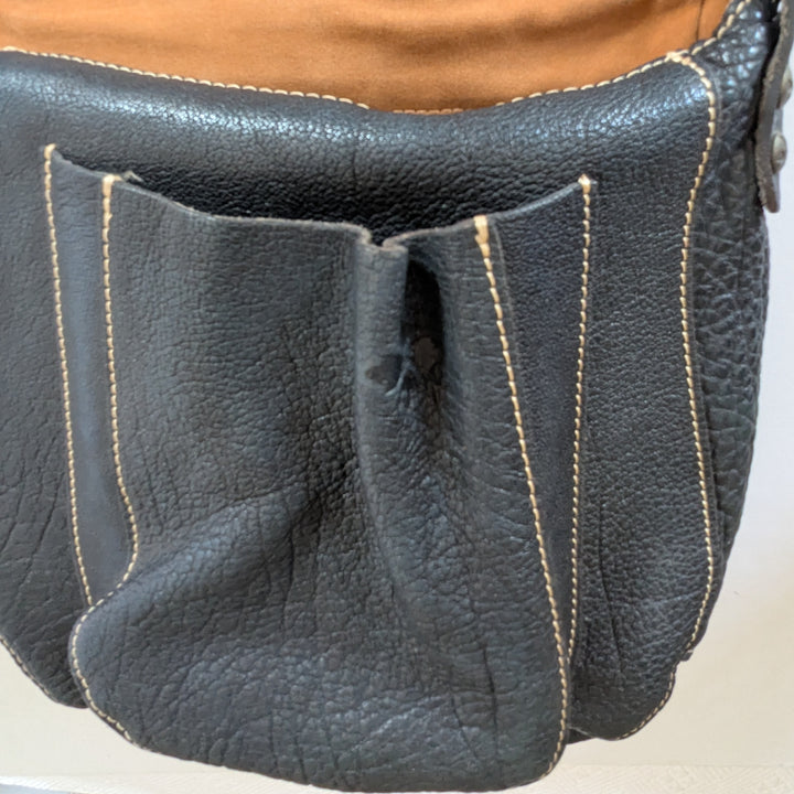 Patricia Nash Leather Saddle Bag