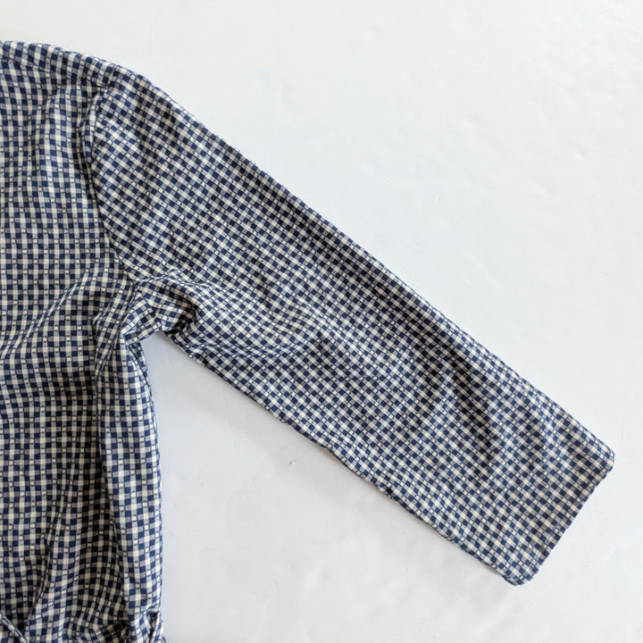 Madewell Plaid Wrap Top Size XS