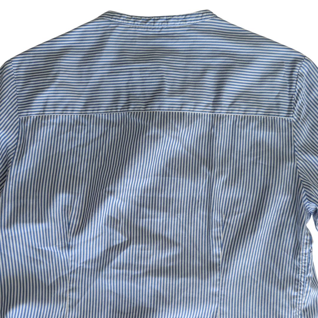 Boden Ticking Stripe Shirt Size 8