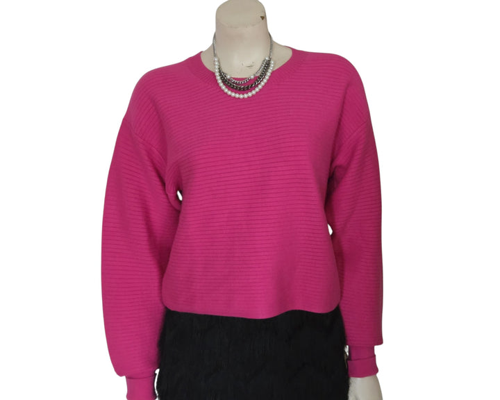 Good American Pink Sweater Size Medium