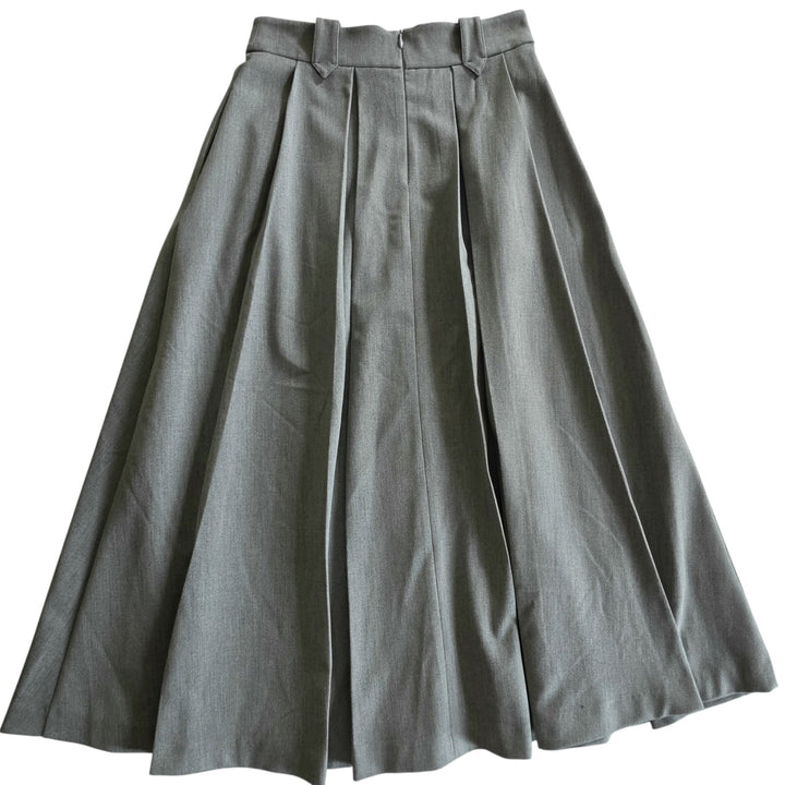 Zara Pleated Midi Skirt Size XS