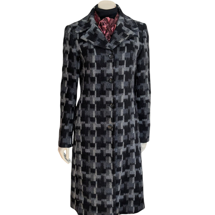 Sisley Wool Blend Coat Size 42