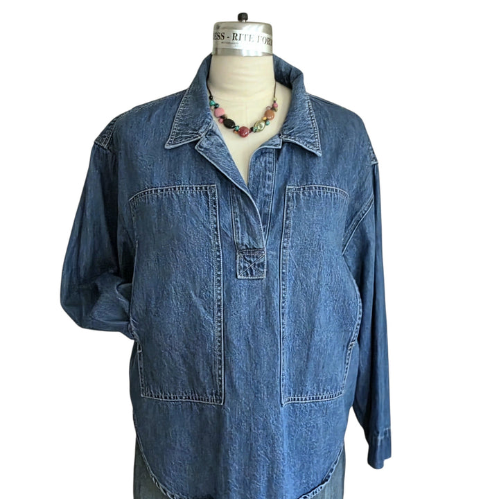 Madewell Denim Shirt Size Large