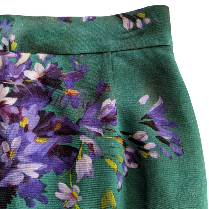 Escada Floral Pencil Skirt Size 36