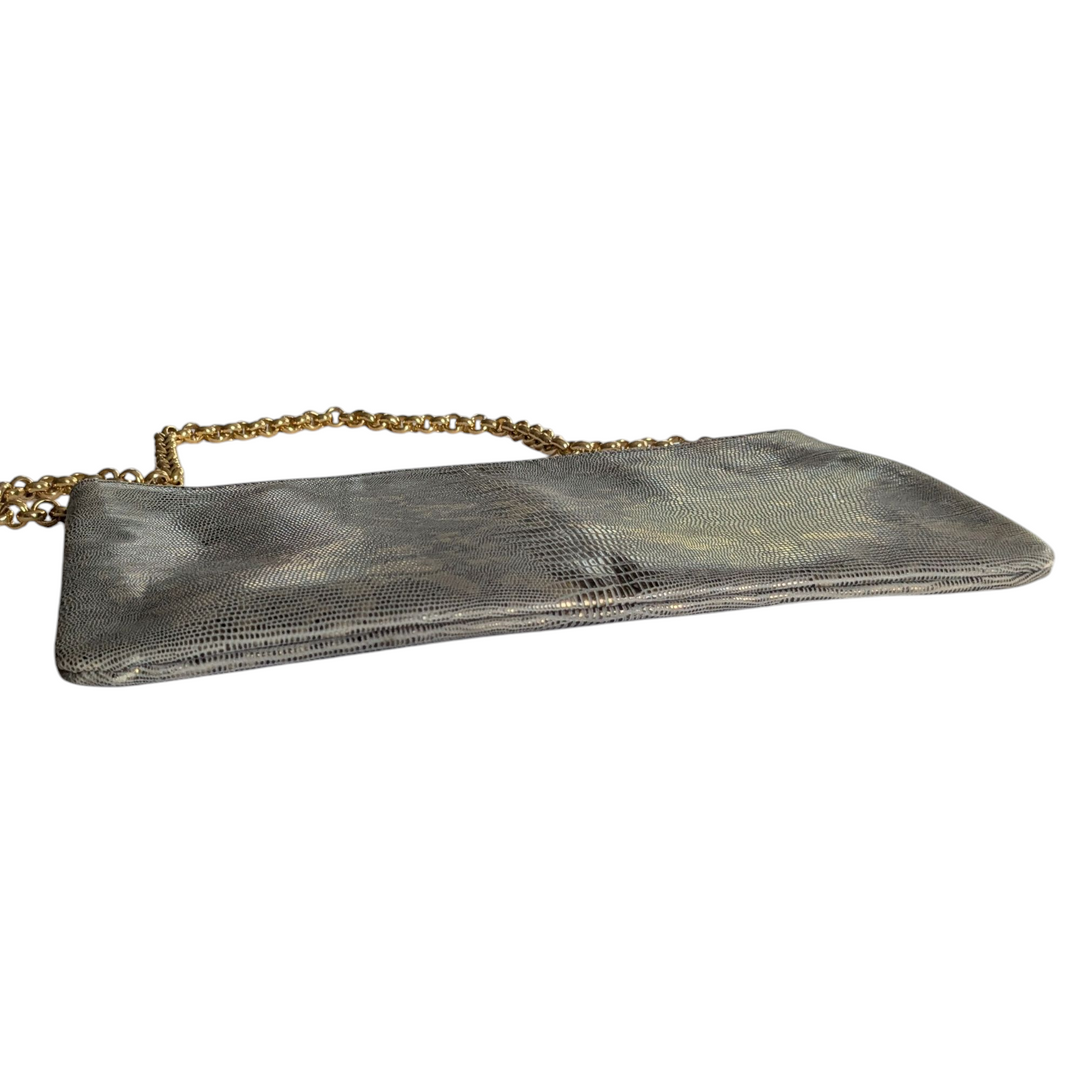Paola Del Lungo Leather Clutch