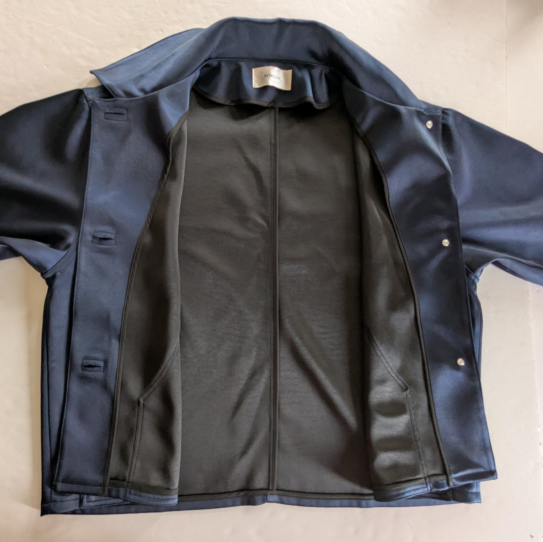 Renggli Satin Skirt Suit Size M/L