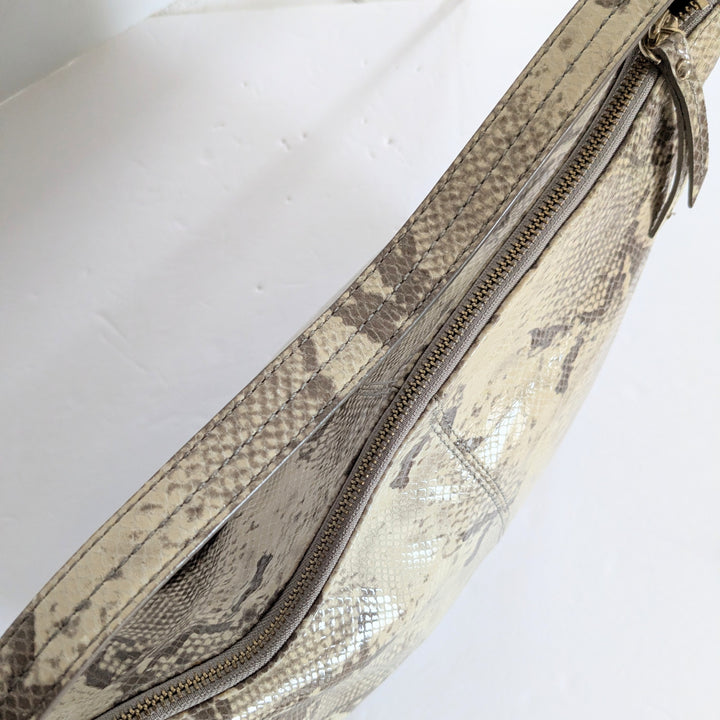 Kate Spade Snake Print Leather Hobo bag