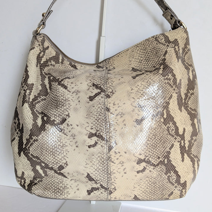 Kate Spade Snake Print Leather Hobo bag