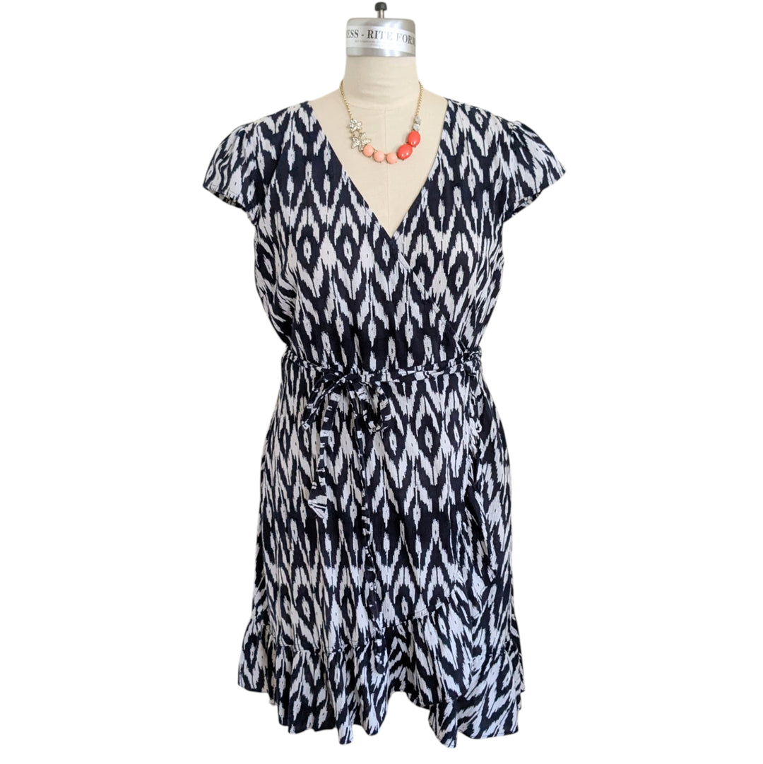 J. By J. Crew Wrap Dress Size Large – C&J Collections Chicago
