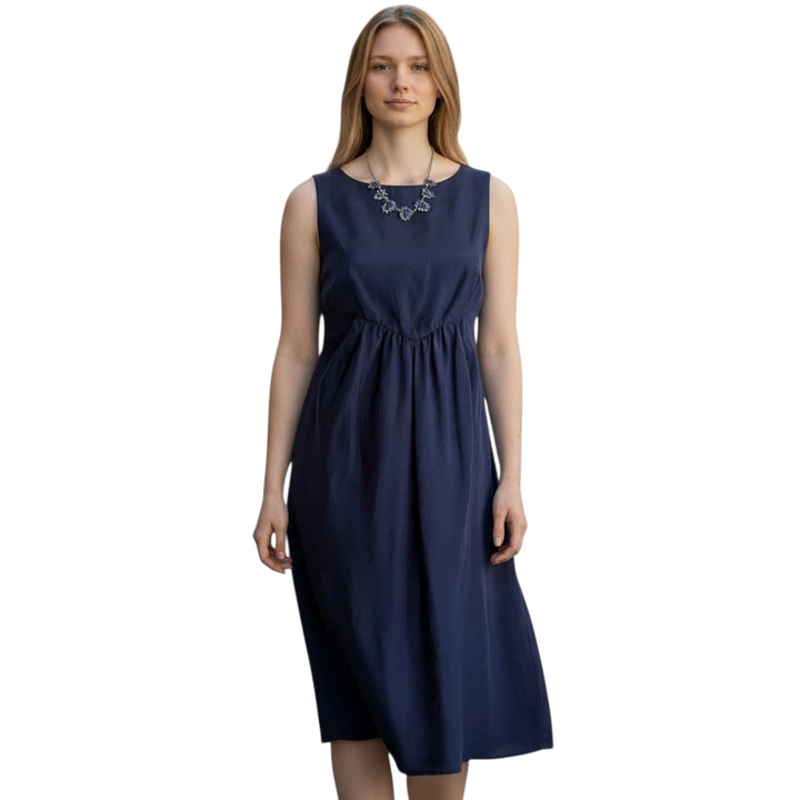 Giorgio Armani Shantung Midi Dress Size 40