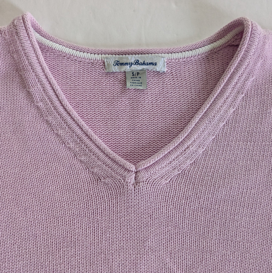 Tommy Bahama Lilac Cotton Sweater Size Small