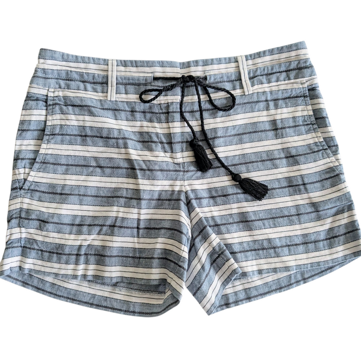LOFT Striped Shorts Size 0