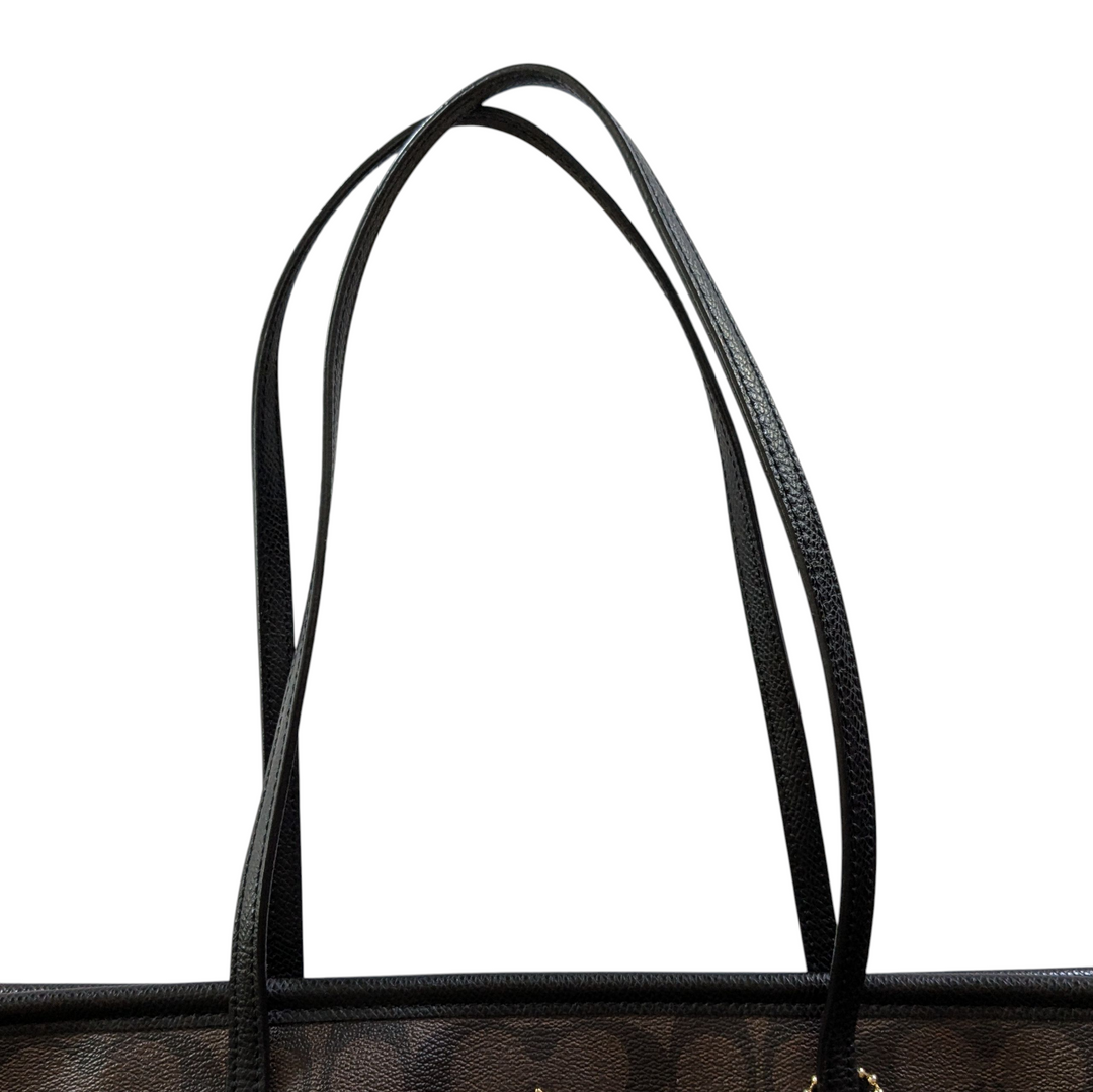 Coach Signature Logo City Tote