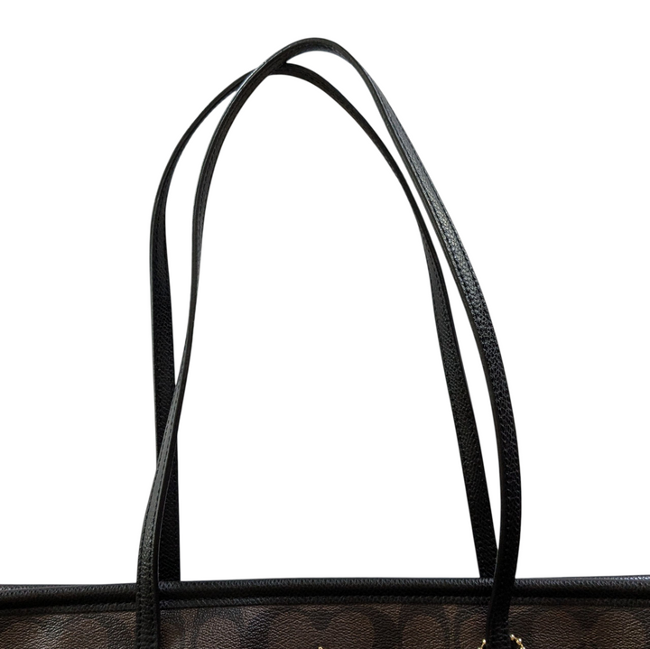 Coach Signature Logo City Tote