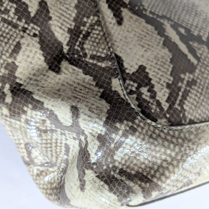 Kate Spade Snake Print Leather Hobo bag