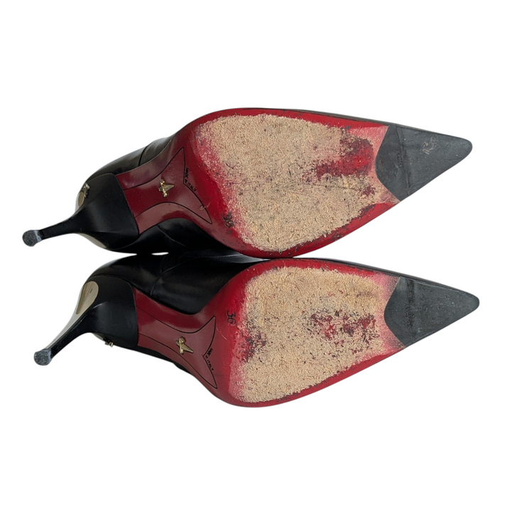 Cesare Paciotti Tall Leather Boots Size 36