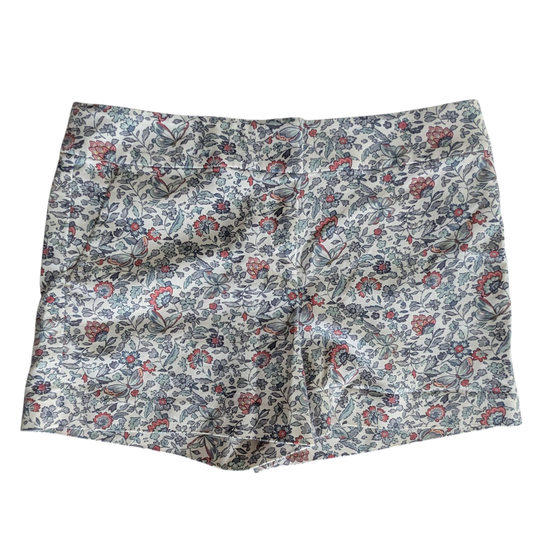 LOFT Floral Shorts Size 6